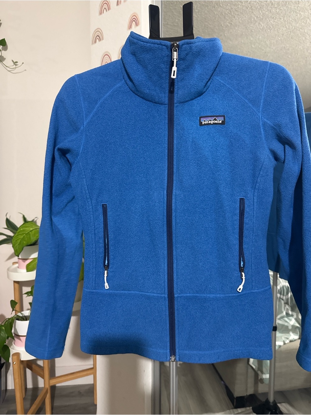 Patagonia Women's Royal Blue Full-Zip Fleece Jacket